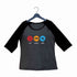 Biker Travel Wanderlust Eat Sleep Ride Custom Printed Graphic Design Raglan T-Shirt for Women